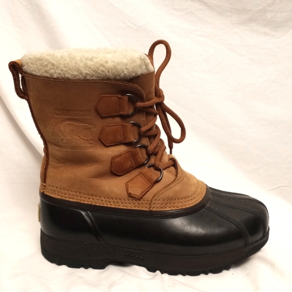 Sorel Shoes - SOREL Women's Caribou II Black & Tan Waterprood Boots